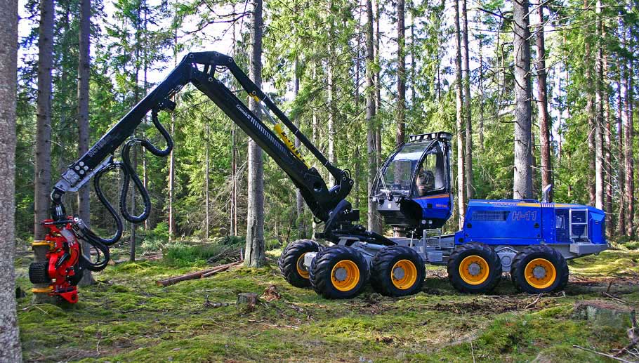 Abatteuse Forestière H11D 8WD Rottne • F2MC Abatteuse Forestière H11D 8WD Rottne • F2MC