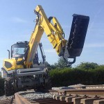 debroussailleuse rail route