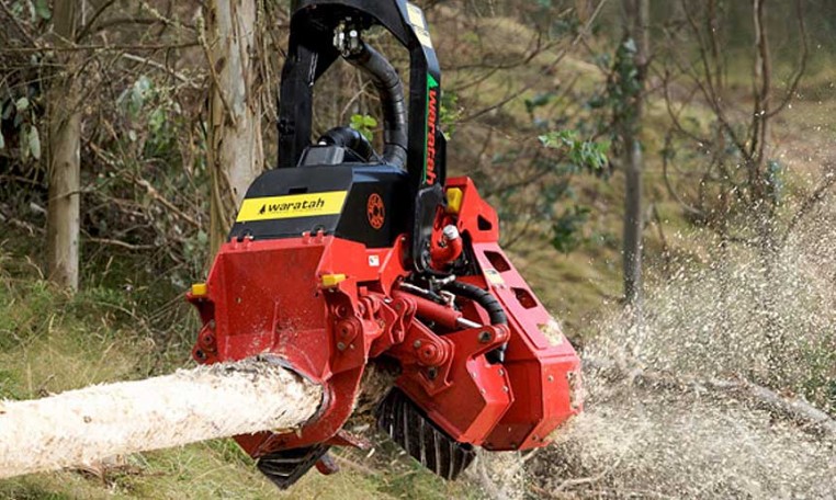 tete abattage forestier waratah